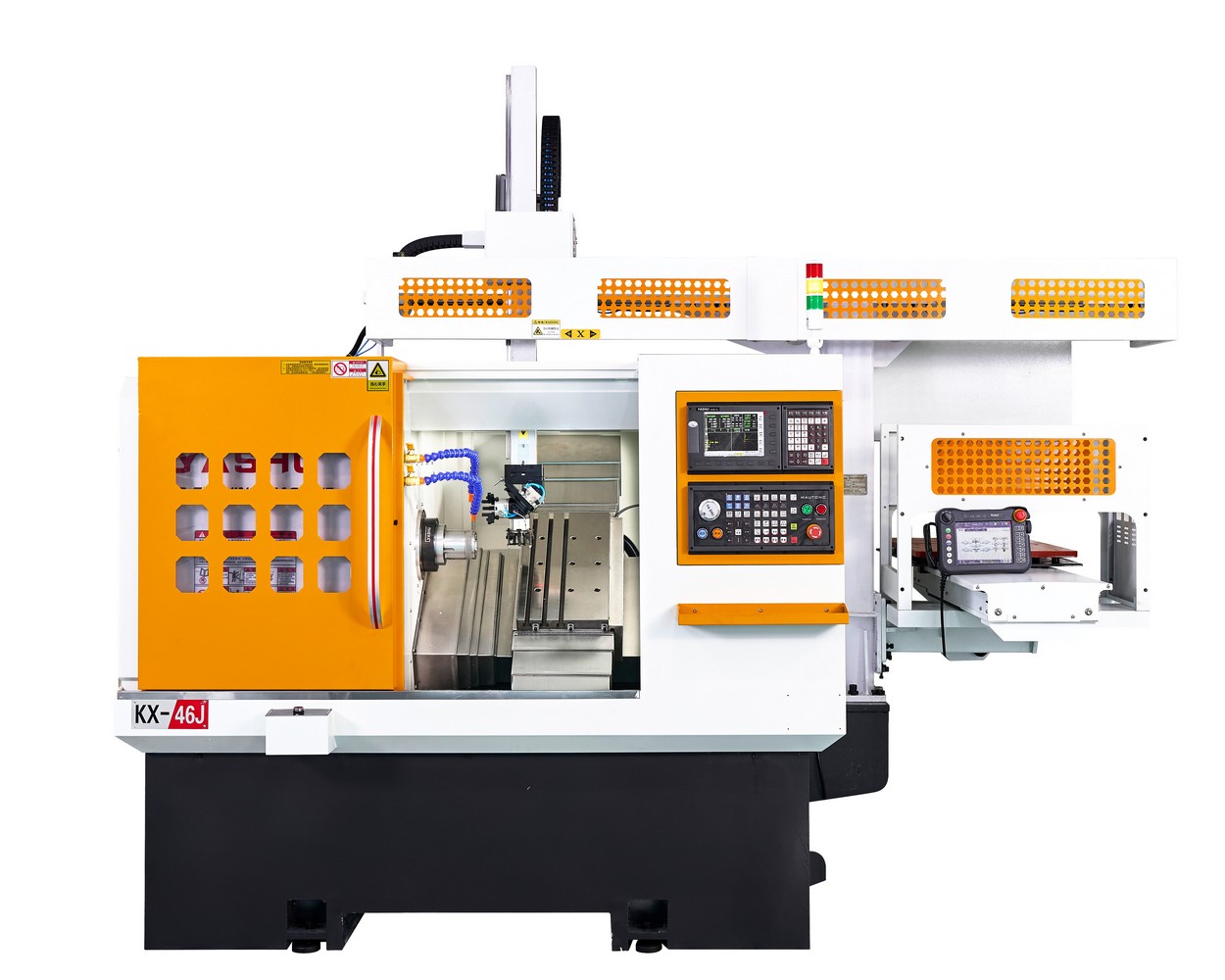 CNC Lathe Machine CK46 slant bed customer-made High Precision Small Heavy duty Turret Economic Price Factory Robot loader 
